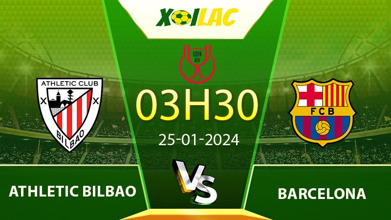 Soi kèo Athletic Bilbao vs Barcelona