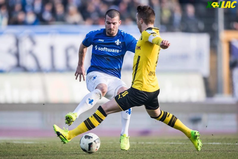 Darmstadt sẽ có cuộc tiếp đón Dortmund trên sân nhà