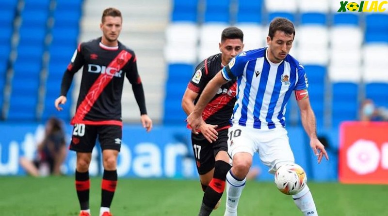 Real Sociedad đối đầu Rayo Vallecano được xem là trận cầu hấp dẫn khi cả 2 đều có mục tiêu