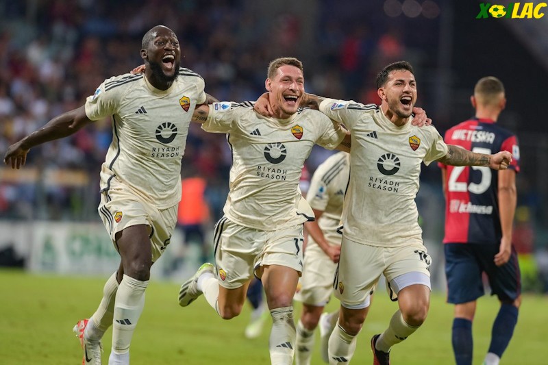AS Roma sẽ có cơ hội gia tăng thứ hạng khi tiếp đón Cagliari
