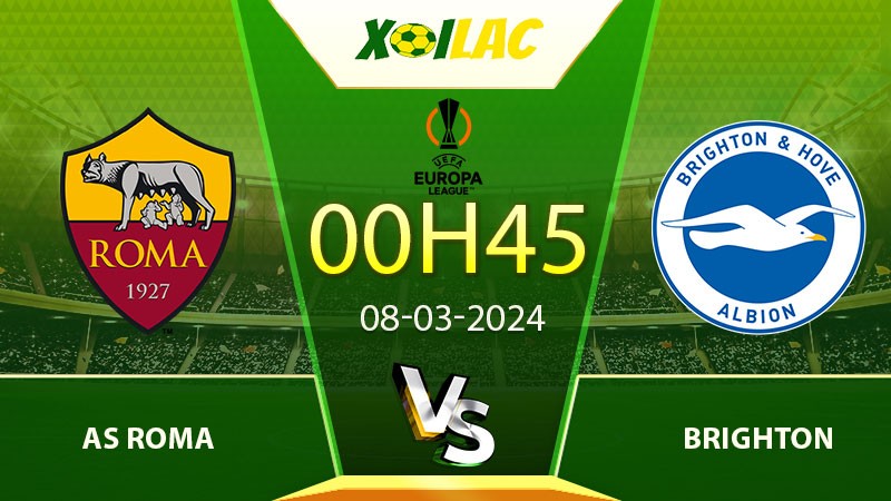 Soi kèo AS Roma vs Brighton