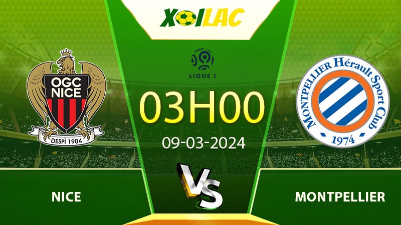 Soi kèo Nice vs Montpellier