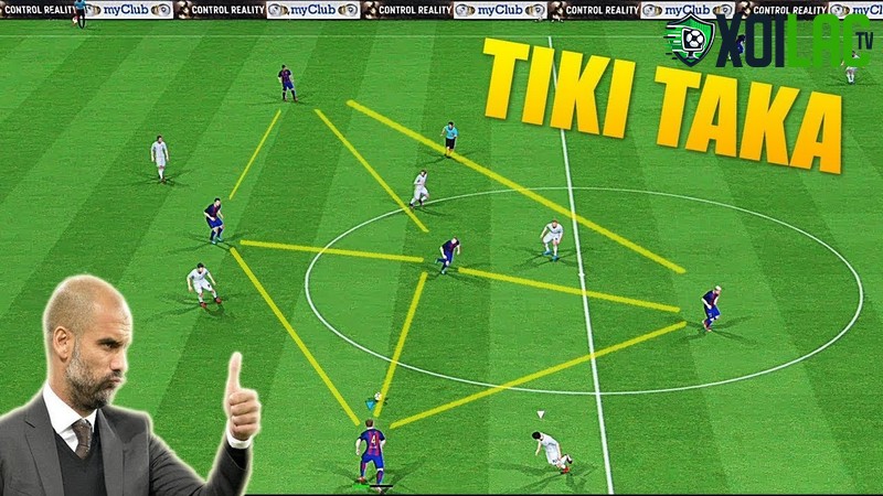Đội bóng thành công nhất với Tiki Taka Đội bóng thành công nhất với Tiki Taka