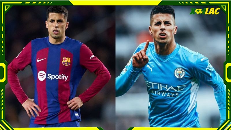 Cancelo thi đấu cho Barcelona dưới dạng cho mượn từ Man City