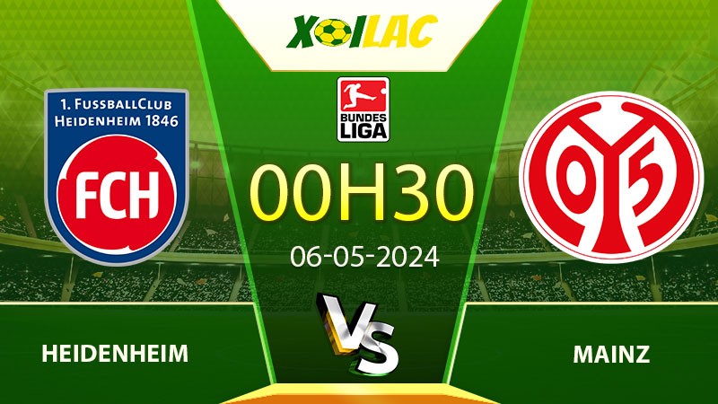 Soi kèo Heidenheim vs Mainz
