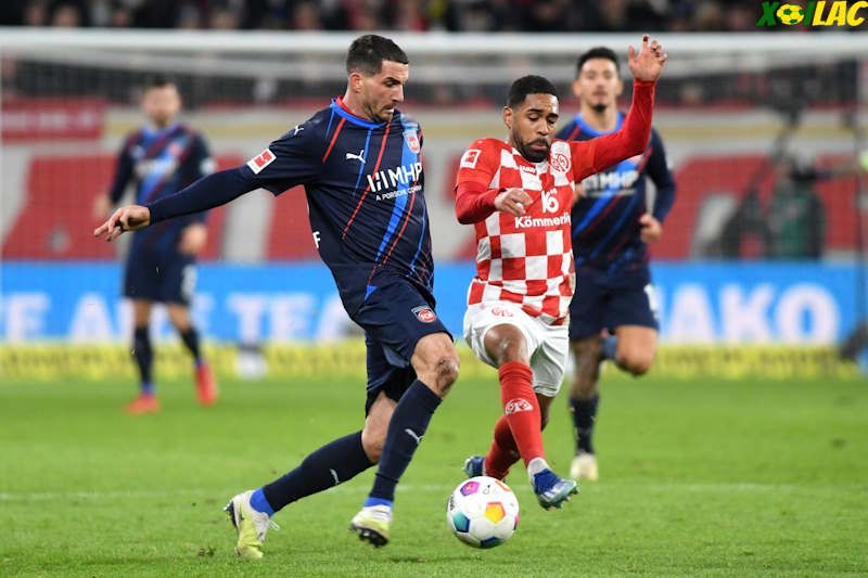 Heidenheim sẽ đối đầu với Mainz tại vòng 32 Bundesliga Heidenheim sẽ đối đầu với Mainz tại vòng 32 Bundesliga