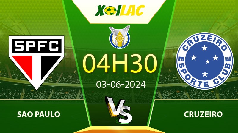 Soi kèo Sao Paulo vs Cruzeiro