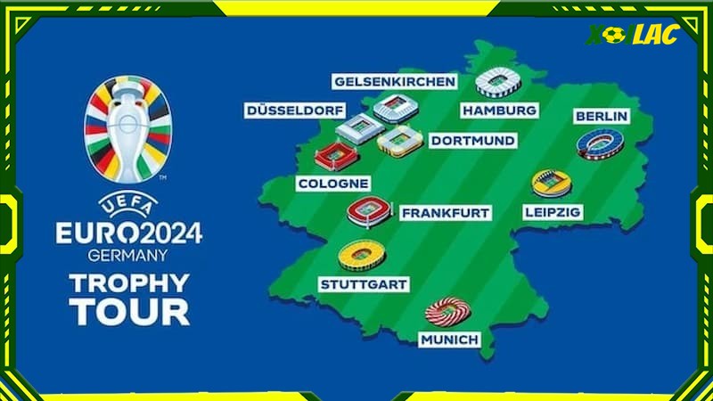 Địa điểm diễn ra vòng bảng Euro 2024 Địa điểm diễn ra vòng bảng Euro 2024