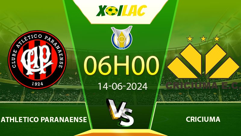 Soi kèo Athletico Paranaense vs Criciuma