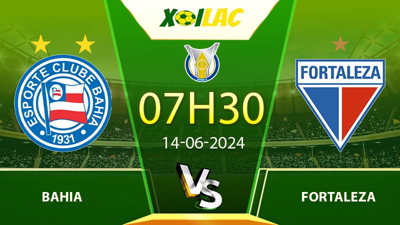 Soi kèo Bahia vs Fortaleza