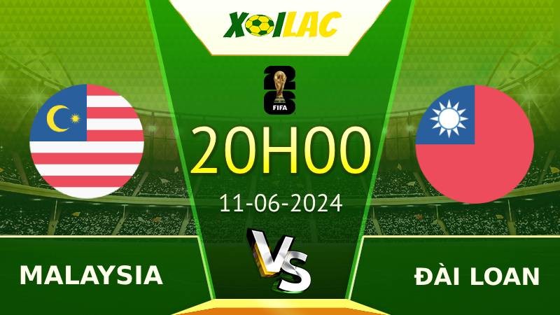 Soi kèo Malaysia vs Đài Loan