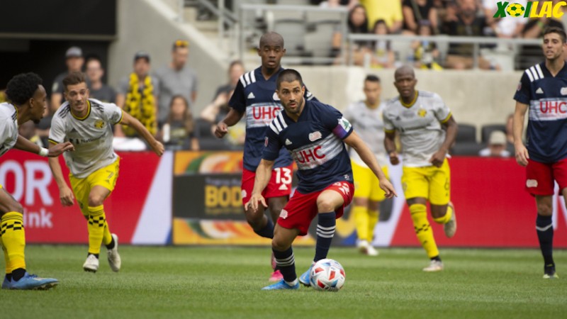 New England sẽ đối đầu với Columbus Crew tại trận cầu đấu bù vòng 18 MLS