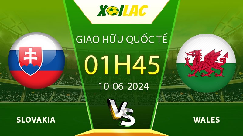 Soi kèo Slovakia vs Wales