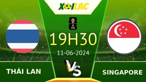 Soi kèo Thái Lan vs Singapore