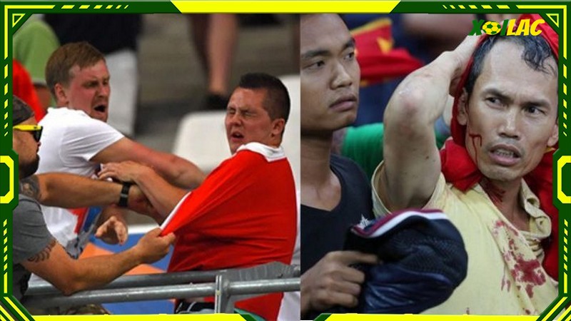 Hậu quả nặng nề mà các Hooligan gây ra Hậu quả nặng nề mà các Hooligan gây ra