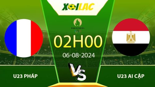 Soi kèo U23 Pháp vs U23 Ai Cập