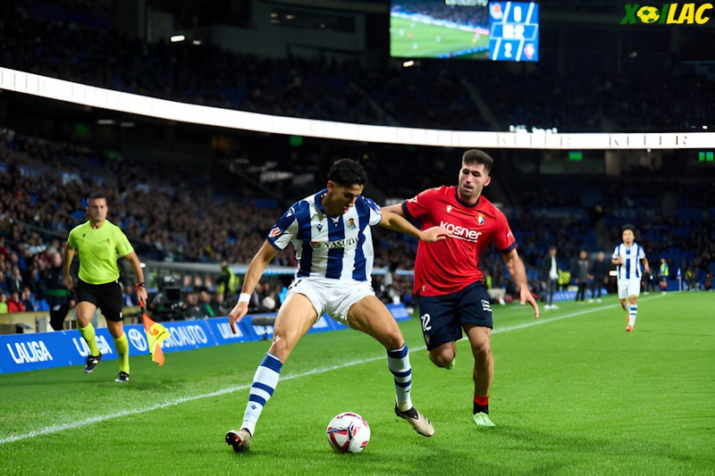 Real Sociedad sẽ đối đầu với Osasuna tại Cúp Nhà Vua Tây Ban Nha