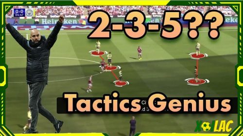 Chiến thuật 2-3-5 được thể hiện ra sao?