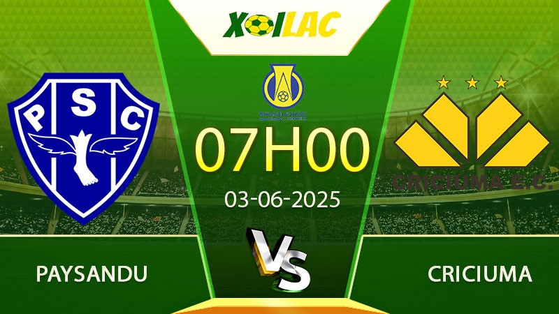 Soi kèo Paysandu vs Criciuma