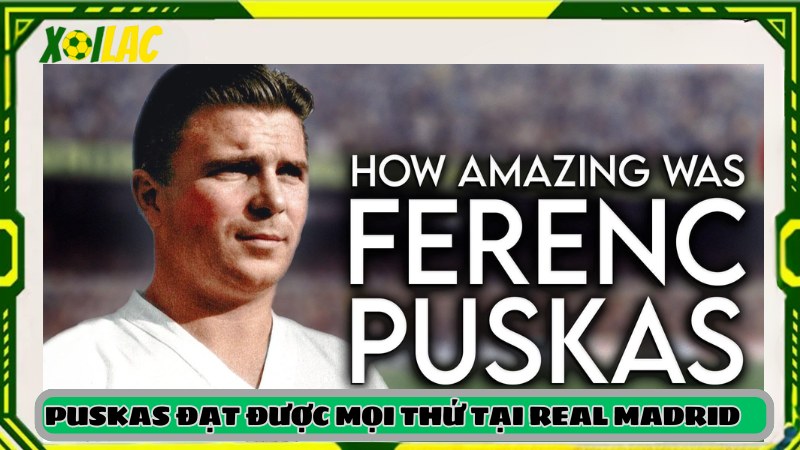 Ferenc Puskas Real Madrid